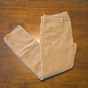 J. Crew Men's Corduroy Pants in Tan